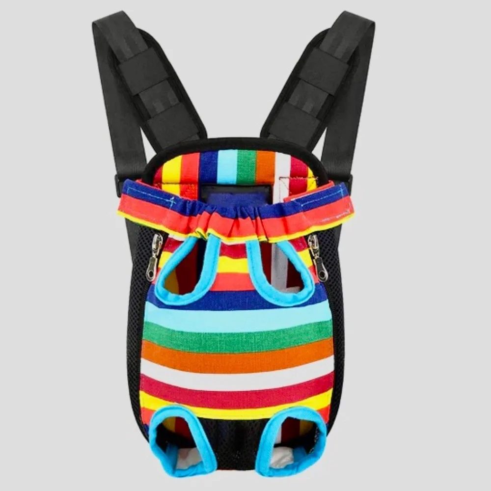 Size Small ( up to 10 lbs) Doggie backpack. NEVER USED. brand new